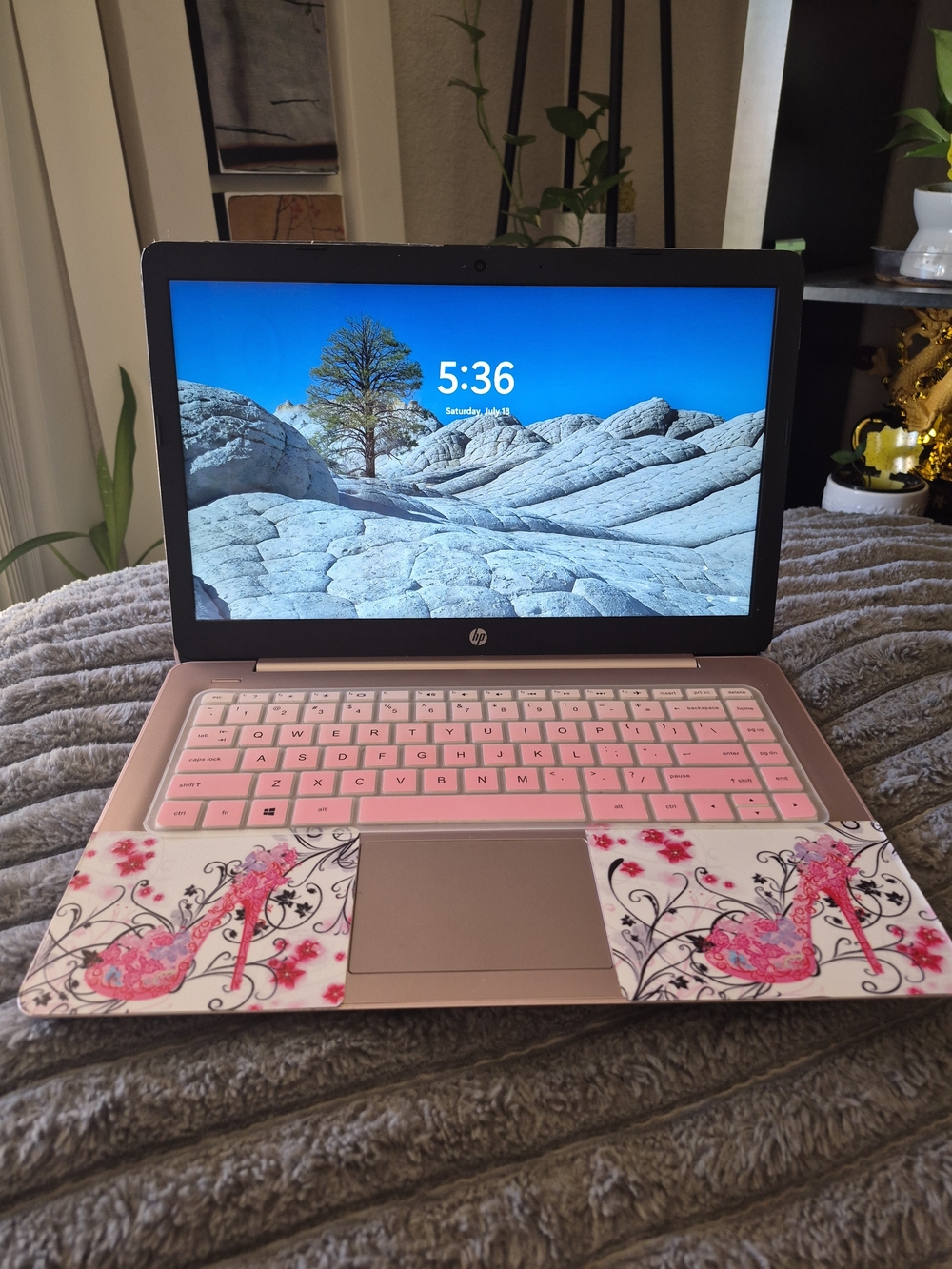14" HP Stream Rose Pink Laptop